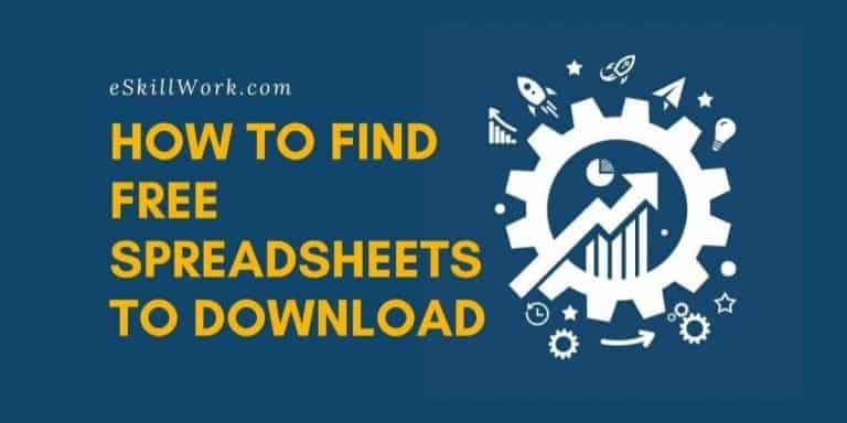 Google For Dummies – How to Find Free Spreadsheets to Download