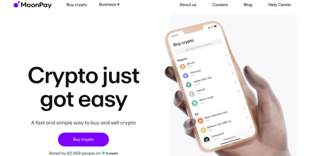 Sites Like Moonpay